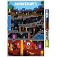 thumbnail image 1 of Minecraft - Worldly Wall Poster, 22.375" x 34", 1 of 4