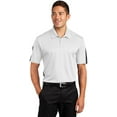 thumbnail image 2 of Sport-Tek Adult Male Men PosiCharge Active Textured Colorblock Polo Shirt, 2 of 5