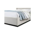 thumbnail image 5 of Meridian Furniture Logan Beige Linen Textured Fabric Queen Bed, 5 of 8