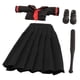 thumbnail image 5 of Conjunto de ropa marinera a escala 1:12, camisa corta, falda, minivestido resistente para mujer. Falda larga negra, 5 of 7