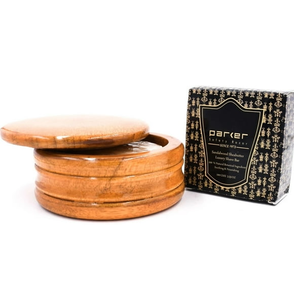 PARKER SHAVE SOAP & HONEY MANGO WOOD SHAVING BOWL GIFT SET