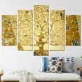 thumbnail image 5 of Klimt The Tree Of Life, 3D Canvas, Large Wall Art, Printed Canvas Canvas, Klimt Tree Canvas Art, Home Decor Canvas Print, Canvas Wall Decor - Natural Framed, 5 of 9