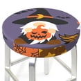 thumbnail image 3 of Naloa Halloween Gnomes Round Bar Stool Cushion Cover 12-14 inch, Fits Kitchen, Office, Restaurant Chairs - {sizeName}14 inch, 3 of 7