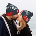 thumbnail image 5 of Lsque Cute Christmas Gnomes (2) Pattern Knitted Beanie, Unisex Winter Hat, Knit Hat Winter Beanies Thick Fisherman Beanies Cuffed Plain Skull Caps, 5 of 6