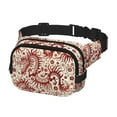 thumbnail image 2 of Disketp Dragons1 Riñonera de Doble Capa, Bolsa de Cintura Ajustable para Viajes, Correr y Senderismo, Riñonera Ligera para Hombre y Mujer, 2 of 9