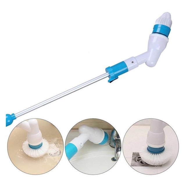 Cleaning Turbo Scrub Brush Adjustable Waterproof Cleaner Wireless Charging Cleaner Bathroom Kitchen Cleaning Tools Set ,Easy to Use