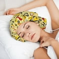 thumbnail image 6 of Yiaed Funny Construction Vehicles Print Satin Bonnet Silk Bonnet Hair Bonnet for Sleeping Hair Bonnets, 6 of 6