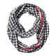 thumbnail image 1 of Bufanda suave de imitación de piel con bolsillo secreto con cremallera; bufanda de invierno cálida para el cuello, 1 of 7