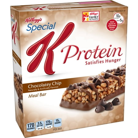 Kellogg's Spécial K Chocolate Chip protéines repas Bar 6ct 1,59 oz (6Pack)