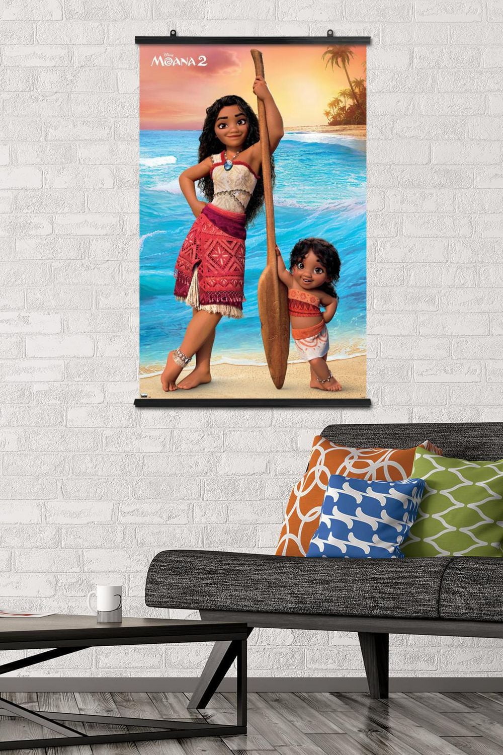 Disney Moana 2 - Moana and Simea Wall Poster
