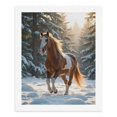 thumbnail image 5 of Paint by Numbers Kit for Adults, Horse Running Through Snow Forest Paint by Numbers, Easy Paint by Numbers Kit for Adults Beginner, DIY Adult Paint by Number Kits on Canvas, 12x16in Home Decor, 5 of 7