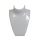 thumbnail image 1 of Qarigey Soporte de joyería de maniquí acrílico, portátil, Color sólido, reemplazo de joyería, collar, gargantilla, estante de soporte de Ropa, zapatos y accesorios Miscelánea Blanco 21cm Qarigey AP018002-02, 1 of 6