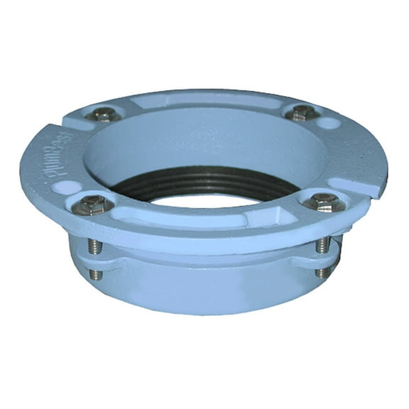 Jones Stephens C40320 Cast Iron Qc Closet Flange 3 X 2 - Blue