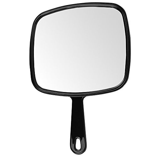 ForPro Large Hand Mirror Black