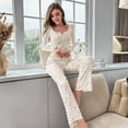 thumbnail image 2 of Fall/Winter Homewear Printed Set, Casual and Fashionable, Can Be Worn Outdoors, 2 of 6