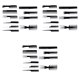 thumbnail image 1 of Kit de peine Vogacara 10 piezas para peinar hogar salón de peluquería, 1 of 5