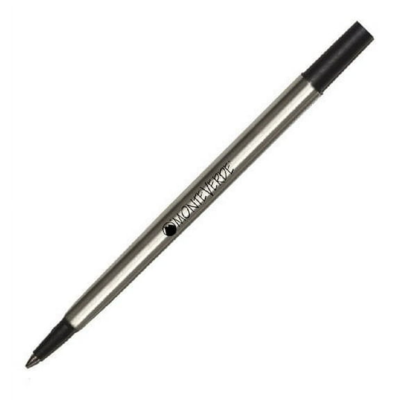 Monteverde P22 Rollerball Refill to Fit Parker Rollerball Pens - Blue/Black, Fine, 2 Pack (P222BB)
