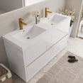 thumbnail image 2 of 60-inch Bathroom Vanity with Double Sinks | Ideal for Shared Bathrooms | Meet the Needs of Multiple Users, 2 of 6