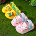 thumbnail image 4 of Toddler Clogs Boys Girls Slippers Slip On Garden Clogs Beach Cartoon Slides, 4 of 5