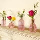 thumbnail image 4 of Juego de 12 jarrones PHUNTTEK de cristal rosa para centros de mesa de boda, 4 of 7