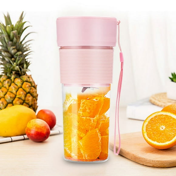 Iumwxz Coffee Mug Coffee Cup Portable Juicer Cup, Mini Juicer Cup for, Juices and Shakes, Portable Juicer Cup with Powerful Motor, Suitable for Home, Travel, Office, Outdoor Pink Pp Today Discount
