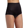 thumbnail image 1 of Vanity Fair Womens Perfectly Yours Lace Nouveau Brief, 6, Midnight Black, 1 of 4