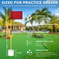 thumbnail image 2 of Juego de banderas de minigolf KINGTOP, 87 cm, portátil, paquete de 3, 2 of 9