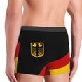 thumbnail image 6 of Male Fashion German Flag Underwear Coat of Arms of Germany Boxer Briefs Stretch Shorts Panties Underpants, 6 of 7