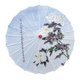 thumbnail image 2 of Paraguas de papel chino engrasado decorativo a prueba de lluvia de 32,28 pulgadas para decoración de fiestas rosas blancas, 2 of 9