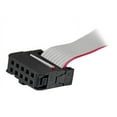 thumbnail image 3 of StarTech.com 9 Pin Serial Male to 10 Pin Motherboard Header LP Slot Plate for Serial panel DB-9 (M) to 10 pin IDC (F) - PLATE9MLP (Condition: New) 1 Count, 3 of 3