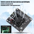 thumbnail image 4 of Ventilador De Refrigeración, Ventilador, Ventilador De Refrigeración Por Ordenador Con Luz LED, Ventilador De Refrigeración Activo Para Raspberry Pi 4B Para Raspberry Pi 3B ANGGREK Computer Accessory, 4 of 8