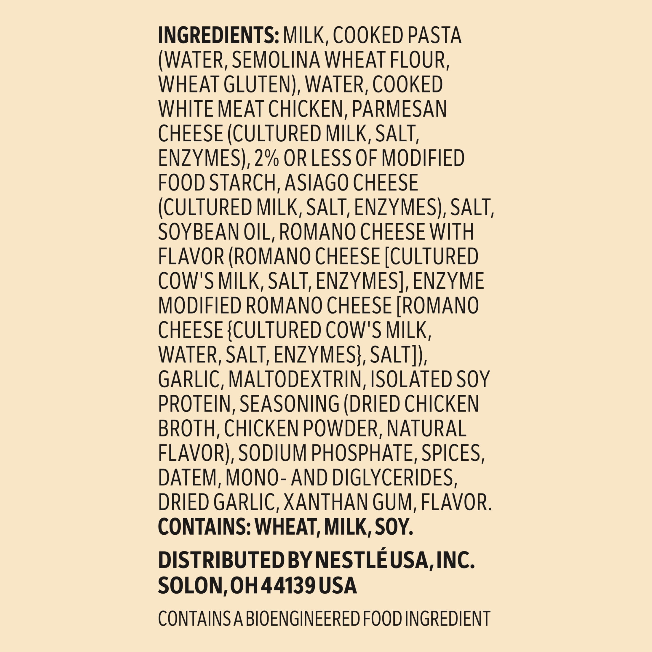 Stouffer’s Chicken Alfredo Pasta, Large Family Size, Frozen Chicken Pasta, Frozen Dinners 57 oz