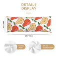 Body Pillow Cover Cute Red Pear Green Leaves Soft Body Pillow