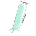 thumbnail image 3 of Silicone Pencil Pouch, Waterproof Minimalist Pencil Case for s, Holds 30 Pens, Compact Office Travel Storage Bag, 8.86 x 1.97 Inches, 3 of 6
