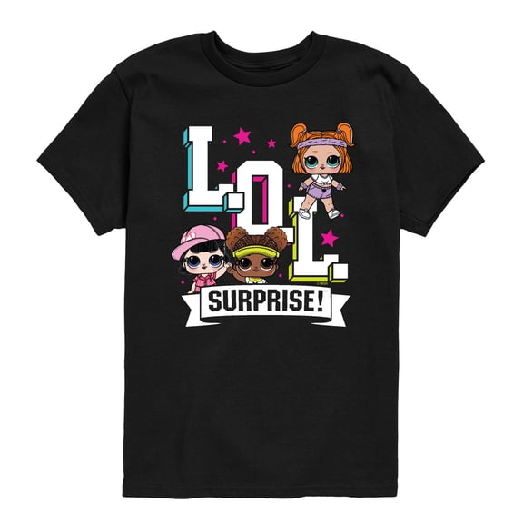 LOL Surprise! - Lol Letterman - Youth Boys Short Sleeve Graphic T-Shirt