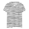 thumbnail image 5 of JLFKNG Womens Tee Shirts Classic Versatile Daily Short Sleeve Solid Striped Leopard Camo Color Block Casual Round Neck T Shirt Womens Dailywear, 5 of 5
