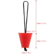 thumbnail image 4 of Kenally Tapón de drenaje de 8 piezas, tapón de agua, tapones de desagüe para Kayak para canoa de barco Bombillas para automóviles Rojo Kenally VI002437-04, 4 of 6