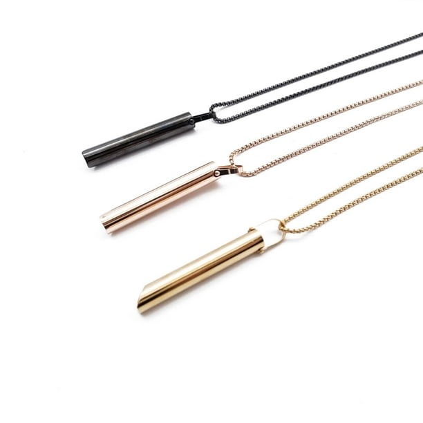 Summer Necklace Breathlace Necklace Stainless Steel Mindful