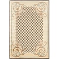 thumbnail image 2 of SAFAVIEH Martha Stewart Scrollwork Polk Dots Area Rug, Cream, 4' x 5'7", 2 of 5
