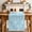 SkyBlue White, variant on Blue White Christmas Table Runner 48 Inches Long Farmhouse Dress Scarves, Xmas Tree Snowflake Winter Abstract Dining Tablerunner for Coffee Table/Kitchen Island/Party Décor, 13" x 48"