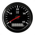 thumbnail image 1 of Tachymètre 85mm 3-8K RPM Tacho Mètre avec Écran LCD pour Voiture Bateau 12V/24V Rétroéclairage Rouge Jauge Marine, 1 of 7