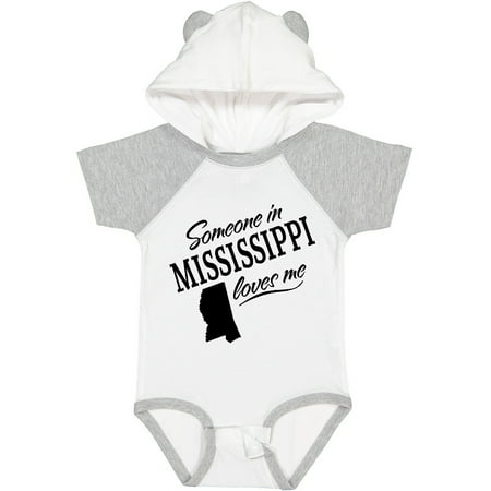 

Inktastic Someone in Mississippi Loves Me Gift Baby Boy or Baby Girl Bodysuit