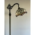 thumbnail image 5 of Enjoy Décor Lamps 63-Inch Tiffany 1-Light Bronze LED Floor Lamp with Stained Glass Bowl Shade, 5 of 5