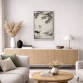 thumbnail image 5 of Framed Canvas Print Chinese Crane Wall Art Elegant Oriental Bird Nature Decorative for Living Room Bedroom - 16"x24" WHITE, 5 of 8