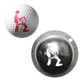 thumbnail image 1 of Marcador De Pelota De Golf, Herramienta De Alineación De Señal De Humor Para Adultos, Plantilla De Marcador De Señal, Marcador Delineador Diy, Accesorios De Golf Para Hombres Y Mujeres Yuarrent OD015907-01, 1 of 6