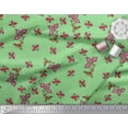 thumbnail image 2 of Soimoi Cotton Duck Fabric Artistic Leaves Printed Craft Fabric by The Yard 42 Inch Wide, 2 of 3