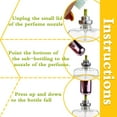 thumbnail image 6 of Refillable Perfume Atomizer Bottle, 4 Pack Portable Mini Cosmetic Pump Dispensers, 5ml Travel Perfume Spray, 6 of 6