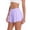 *Purple, variant on Binmer Women's Flowy Tennis Skirt Shorts, High Waist Athletic Shorts with Liner for Running and Workout Hot Pink,Women's Plus S