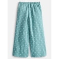 thumbnail image 6 of Wonder Nation Girls Wide Leg Fleece Pants, Sizes 4-18 & Plus, 6 of 7