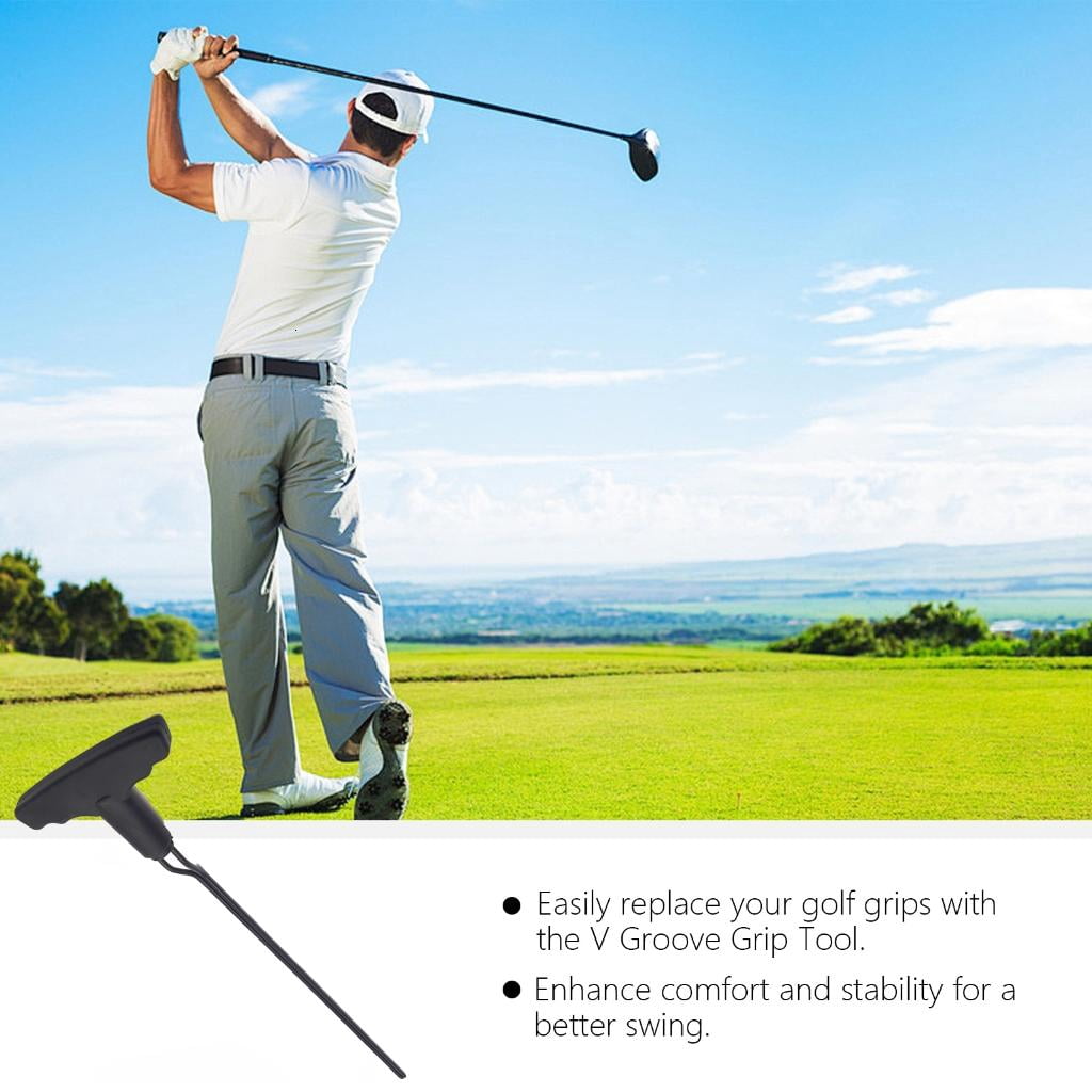 Yihuala Golfs Grips Gripping Tool for Standard Length Swinging Grips Golfs Grip Removal Tool, Grooves Golfs Grip Remover Saver